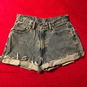 Levi’s denim shorts